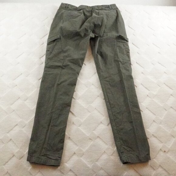Good Man Brand Chino Pants Mens 36x34 Green Flat Front - Picture 11 of 12